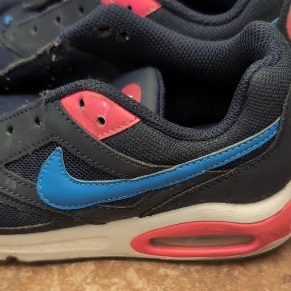 Nike Air Max Kids Sneakers - Navy and Pink - Picture 7 of 10